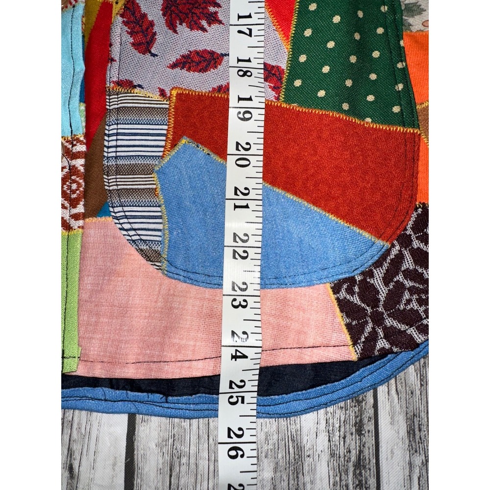 Crazy Quilt 70's Patchwork Pieced Jacket - image 5